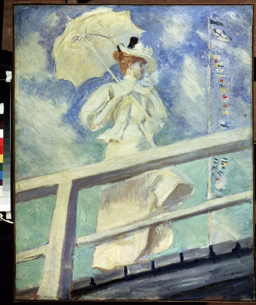 Donna in bianco - Pushkin Museum, Moscow
